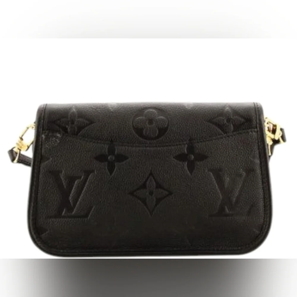 Louis Vuitton Black Empreinte Leather Diane NM Bag